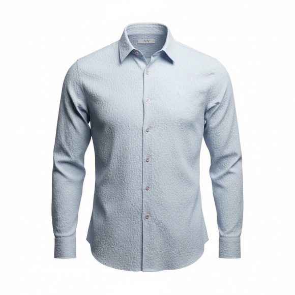 👔 Vintage AX Armani Exchange Textured Button-Down‎ ShirtMen’s M